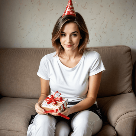 Joyeux anniversaire...ou pas - 4 conseils pour surmonter le birthday blues 5 birthday blues femme avec cadeau