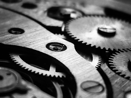 Thanatophobie : 7 conseils Dépasser la Peur de la Mort 2 Peur de la mort thanatophobie engrenage fond gris