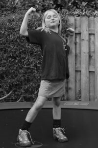 Nostalgie souvenir fille courageuse