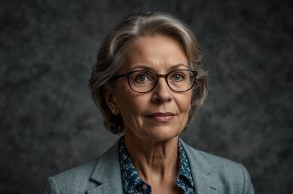 Rebondir après 50 ans : en Finir avec les Préjugés, Miser sur l’Expérience 2 Portrait de femme d'affaires, 50 ans
