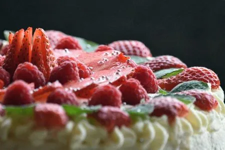 birthday blues ou blues de l'anniversaire tarte aux fraises