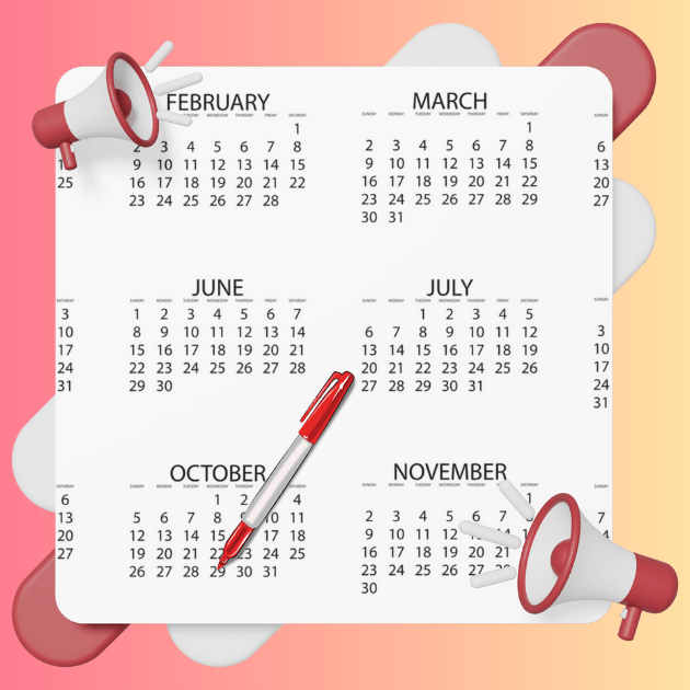 Congé Menstruel et Oubli de la Ménopause : pour une Santé Inclusive au Travail à Tout Âge 1 Congé menstruel ménopause illustration d'un calendrier pour suivre les cycles sans case cochée pour l'absence de menstruations