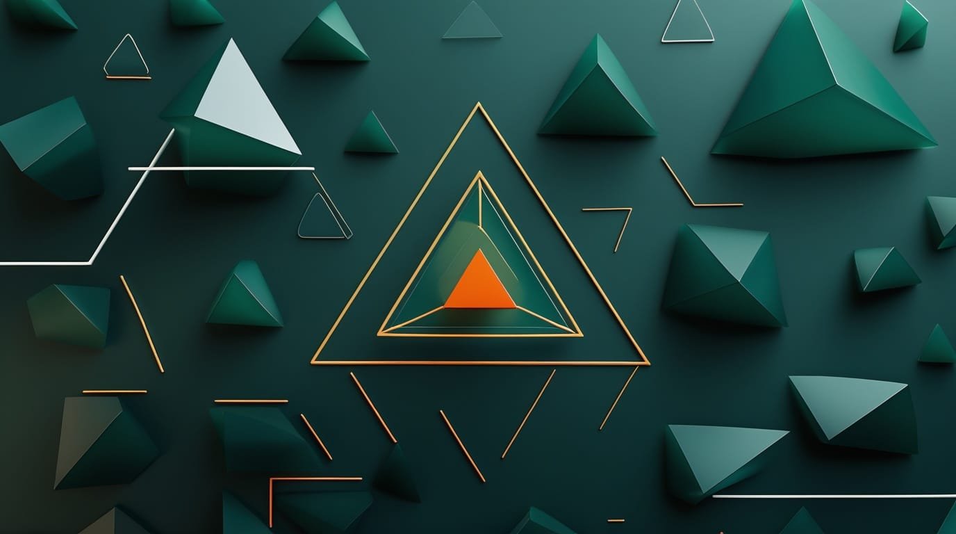 pression familiale ne pas rompre avec sa famille symbolisé par plusieurs triangles