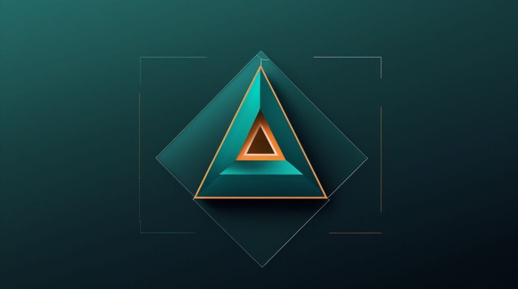 adulte adaptabilité sagesse symbolisé par un triangle en construction