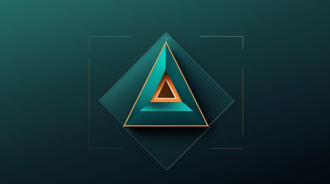 adulte adaptabilité sagesse symbolisé par un triangle en construction