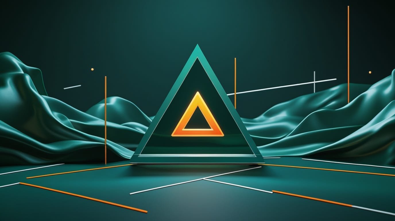 créer du contenu inspire audience exprience symbolisé par un triangle entouré d'un voile