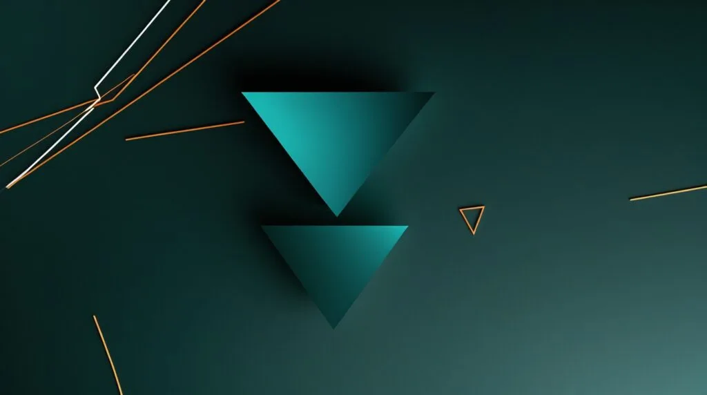 Défi 28 jours sagesse expériences symbolisé par deux triangles comme le logo