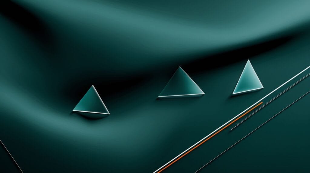 habitudes zen ralentir expériences repetées symbolisé par 3 triangles identiques