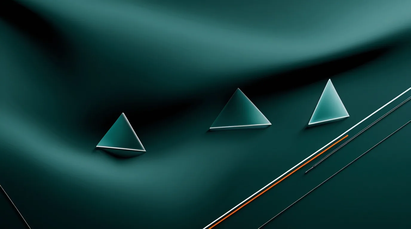 habitudes zen ralentir expériences repetées symbolisé par 3 triangles identiques