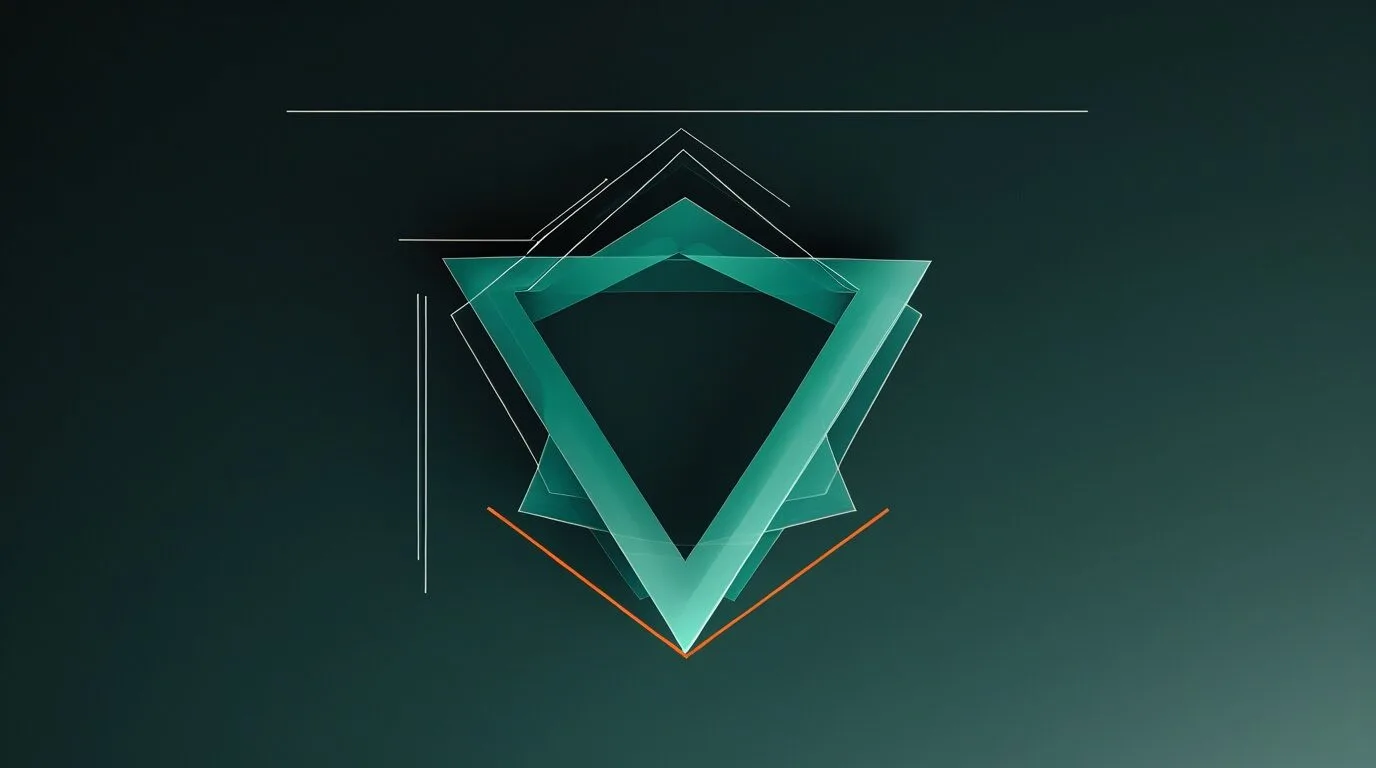 sagesse cumul expérience clé bien vieillir symbolisé par un cumul de triangles
