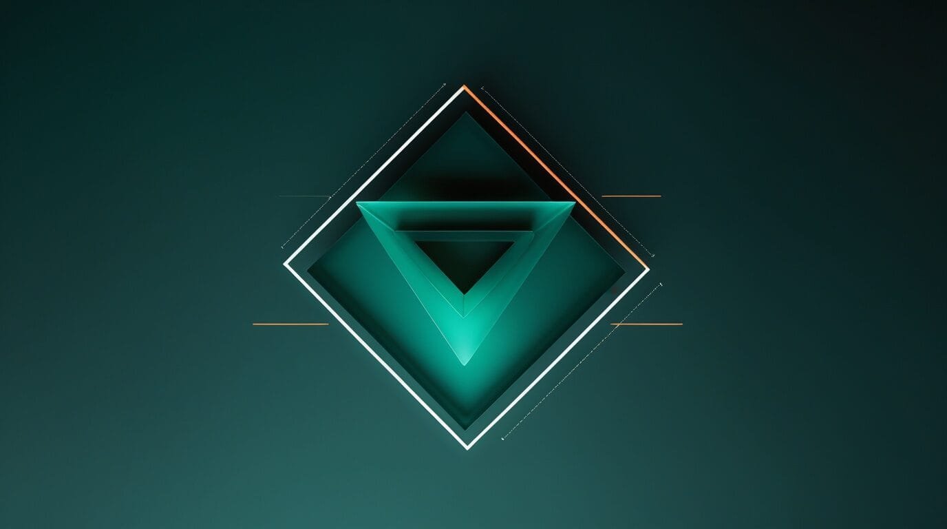 sagesse transformer vie symbolisée par un triangle entouré d'un carré